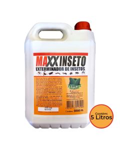 Exterminador de Escorpiões Baratas e Outros Maxxinseto Power 5 Litros - 100% Natural