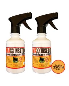 Kit 2 Exterminadores de Baratas Maxxinseto Power 250 Ml - 100% Natural